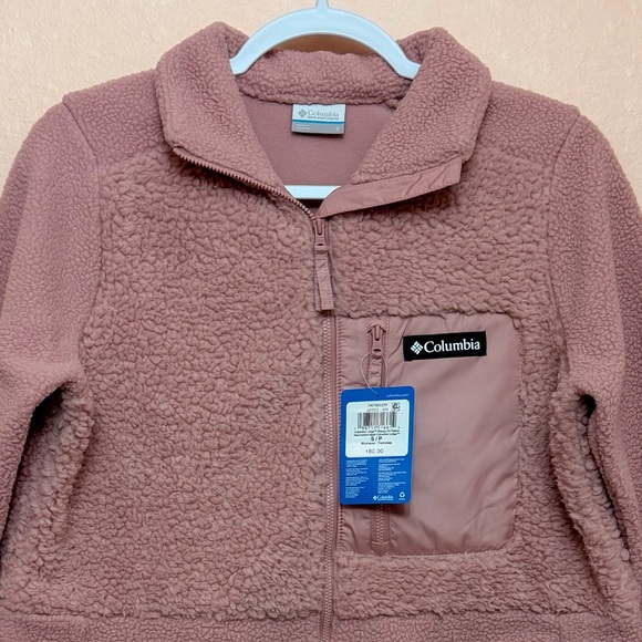 Columbia Lodge Sherpa Full Zip Fleece Jacket - Picture 5 of 8